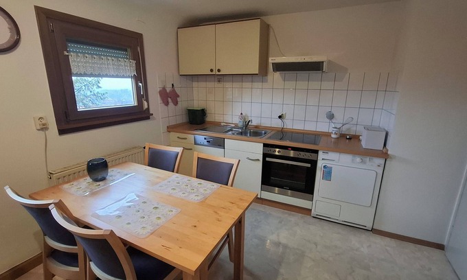 Lauf Apartment | Haus am Röthel, on the edge of the Black Forest with a view of the Rhine plain.