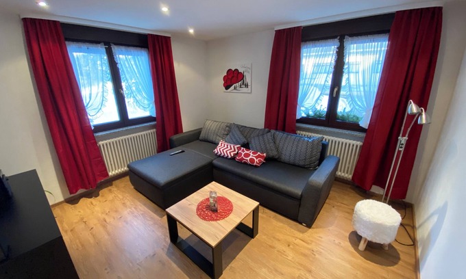 Hoechenschwand Apartment | Haus Hagenbucher in the center of Dorf am Himmel FEWO 1, with balcony