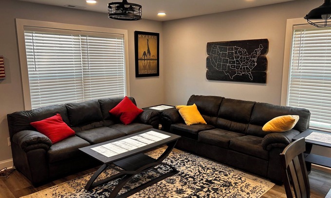 Monteagle House | Have fun with the whole family at this stylish place on Monteagle MTN