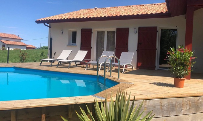 Ahetze House | Haven of peace with swimming pool in the heart of the Basque Country - 10 min from the beaches