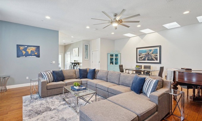 Cocoa Beach House | Heart of Cocoa Beach, Rooftop Deck, Hammock & Private Balcony