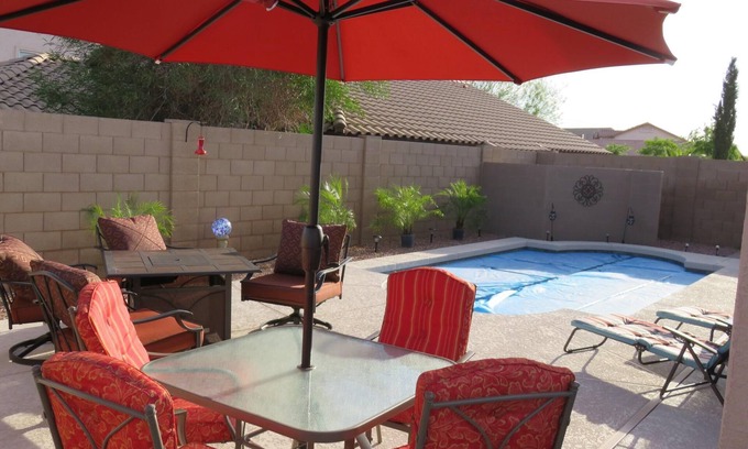 Sundance House | HEATED POOL! 3 BEDROOM In Quiet Sundance Community Of Buckeye, AZ