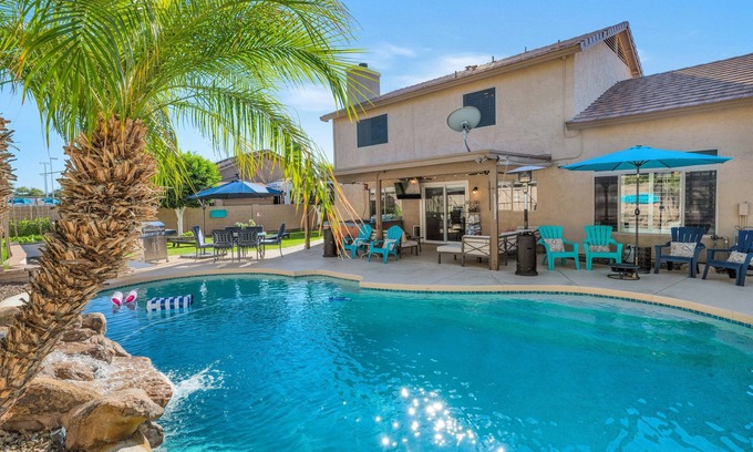 Silverton House | Heated pool, hot tub, game room, family friendly, near entertainment!