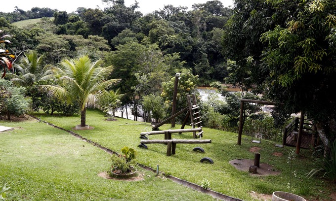 Socorro House | Heavenly place with heated pool, mini soccer field and waterfall view