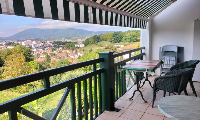 Hendaye Apartment | Hendaye comfortable apartment, terrace, view, parking.