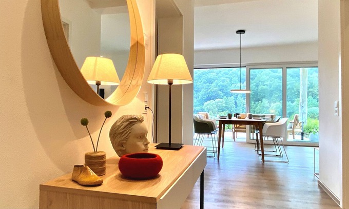 Ortsmitte Apartment | Herb meadow holiday apartment, 78 square meters, 2 bedrooms, max. 4 people