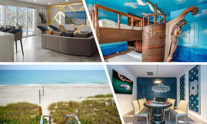 Melbourne Beach House | HI375SD 6 bed, Pirate, Theater