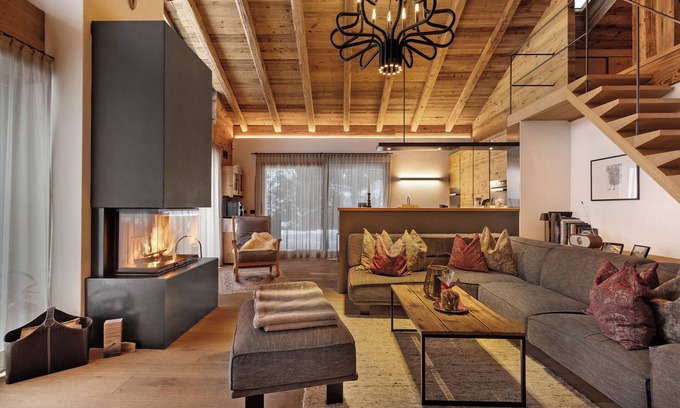 Casola Ski Chalet | High Luxury Chalet "K Lodge Mountain" with Mountain View, Whirlpool and Sauna