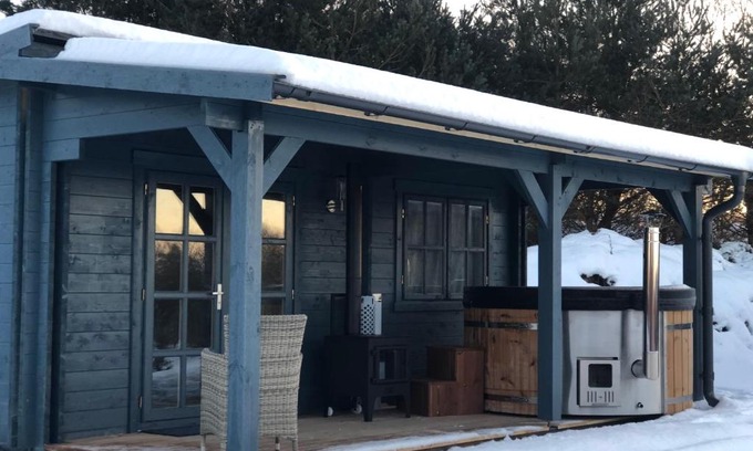 Lewiston Ski Chalet | Highland cabin - relaxing hot tub