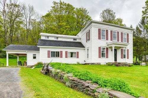 Cherry Valley House | Hike and Baseball Near Cooperstown Home on 30 Acres