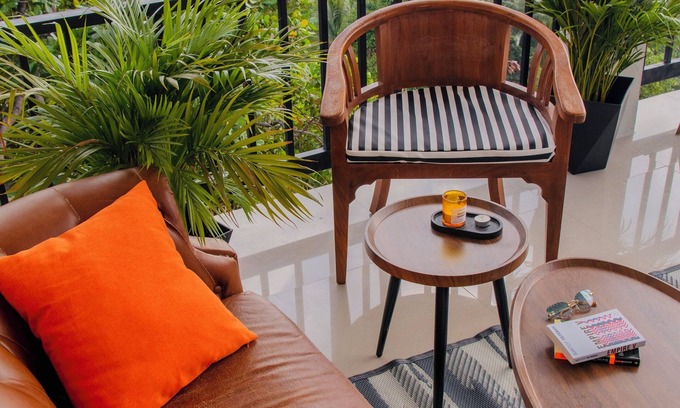 Ko Pha-ngan House | Hilltop both sides ocean view house with trendy interior.