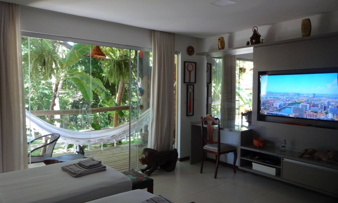 Pescaria Apartment | Hilltop bungalow near the beach - Maceió