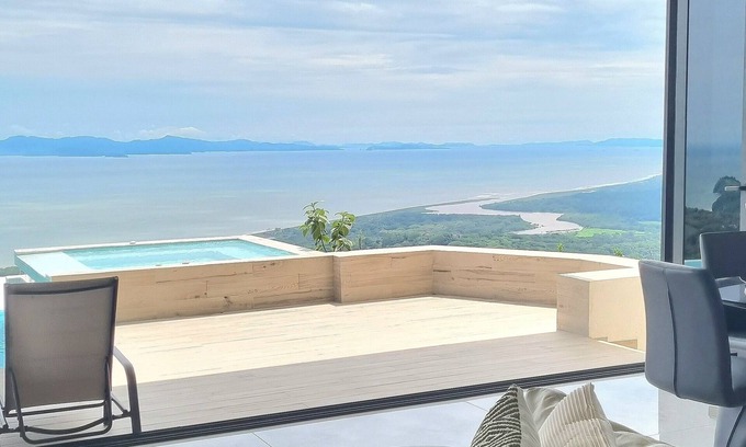 Camaronal House | Hilltop Haven: 3 Master Suites, Ocean&jungle Views