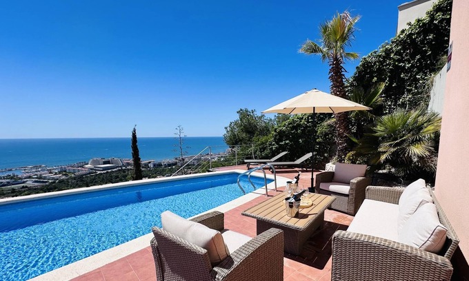 Sitges Villa | HILLTOP HEAVEN BY BLAUSITGES stunning property with amazing views