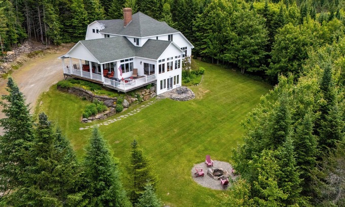 Rangeley House | Hilltop - Spacious and beautifully appointed home with magnificent views