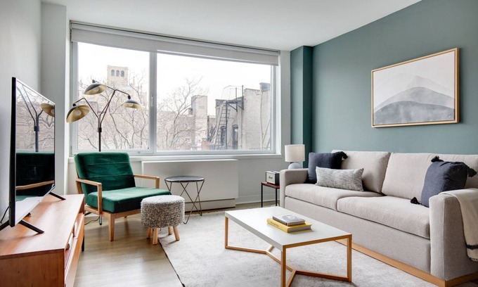 Ukrainian Village Apartment | Hip East Village 1BR w/Gym, W/D, Doorman, near Union Sq., by Blueground