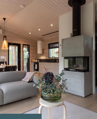 Kalajoki Villa | Hirsihuvila Villa Letto, pihasauna & ulkoporeamme