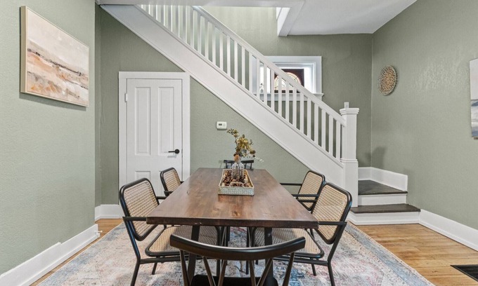 Fort Wayne House | Historic 3 Bed, Ample Parking, Pets & Patio Grill