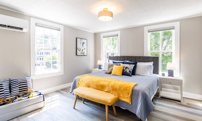 Historic District Apartment | Historic dog-friendly home 2 blocks to Main St