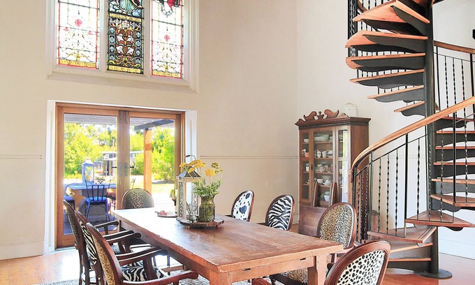 Woodford House | Historic home, close to amenities, family/group friendly, pool, spa, fire pit!