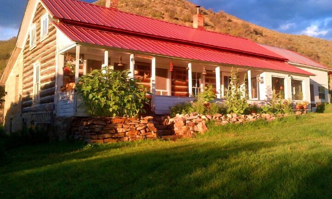 Savery Other | Historic Log Ranch-House Joining 1000's of Acres of Public Land
