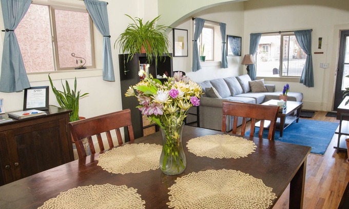 Salida House | Historic mountain view home just two blocks from downtown Salida and the river.