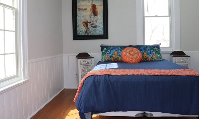 Afton House | Historic schoolhouse turned home in Afton, near Stillwater, skiing, pet friendly