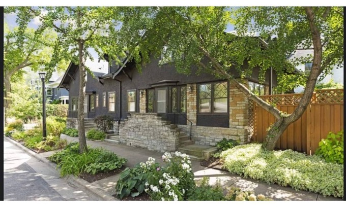 Lowry Hill East House | Historic Tudor Meets Modern Decor in Hip Uptown