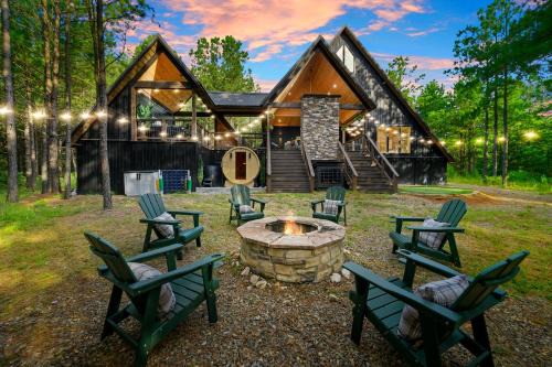 Hochatown House | Hoch-A-Frame I Sauna-Hot Tub-Putt Putt-Firepit
