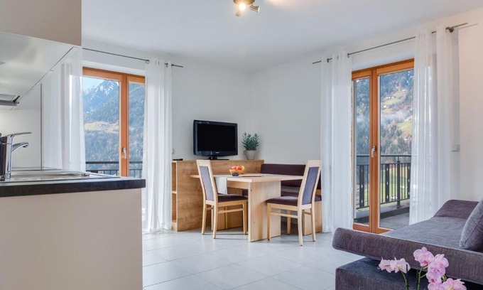 San Leonardo in Passiria Apartment | Hofschenke Pfeiftal - Bergblick