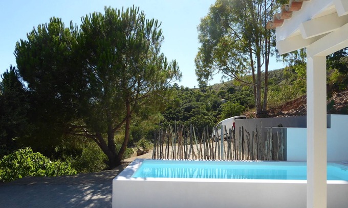 Fonte do Bispo House | Holiday house with swimming pool , 2 pers. Superb view!