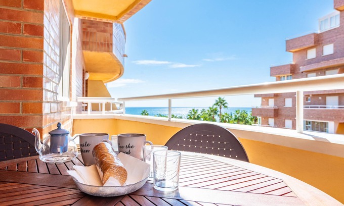Marina d'Or Apartment | Holiday Apartment "Acapulco 3" with Sea View & Wi-Fi