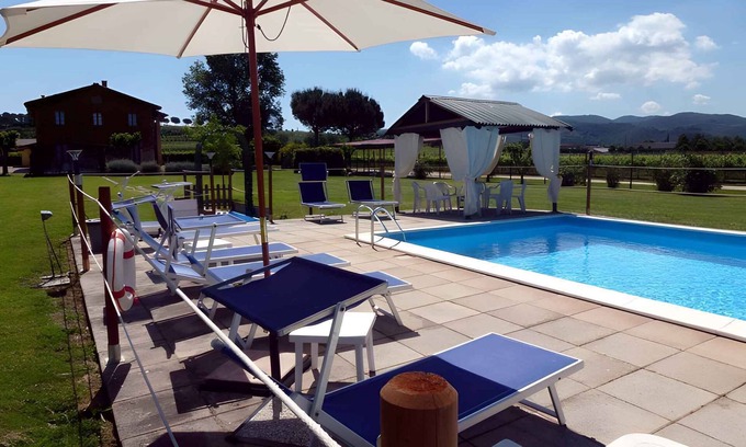 Torgiano Apartment | Holiday apartment mit Pool