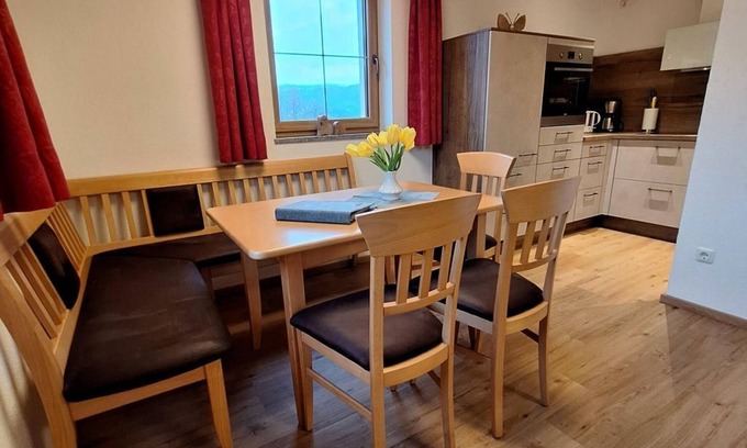 Rossleithen Other | Holiday apartment "Priel"/2 bedrooms/shower, WC - Baby- and Kinderbauernhof Riegler