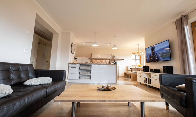 Farchant Apartment | Holiday apartment "Reiselust" in the idyllic holiday village Farchant