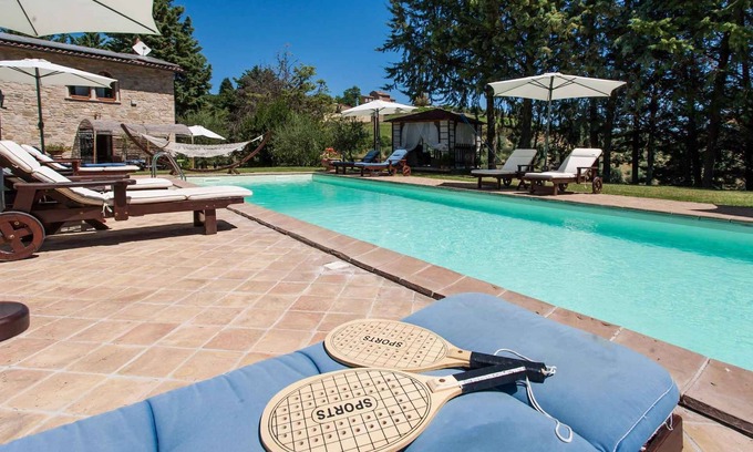 Ramazzano Apartment | Holiday apartment with air conditioning in country style