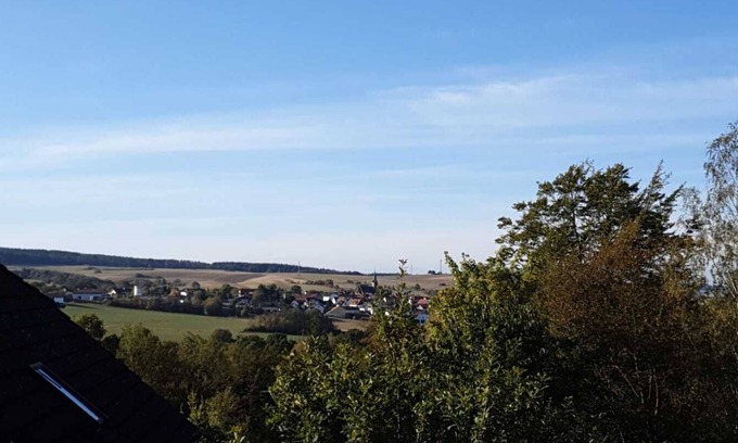 Feriendorf Frankenau House | Holiday home with a distant view