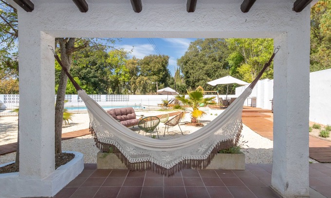 Santa Cristina de Aro Apartment | Holiday Home 'Mas Tinus - Lavanda' with Mountain View, Private Pool and Wi-Fi