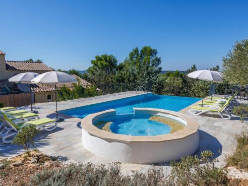 Saint-Hilaire-d'Ozilhan House | Holiday Home Les Garrigues d'Ozilhan by Interhome