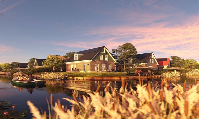 Opperdoes House | Holiday Home in Medemblik with Private Jetty