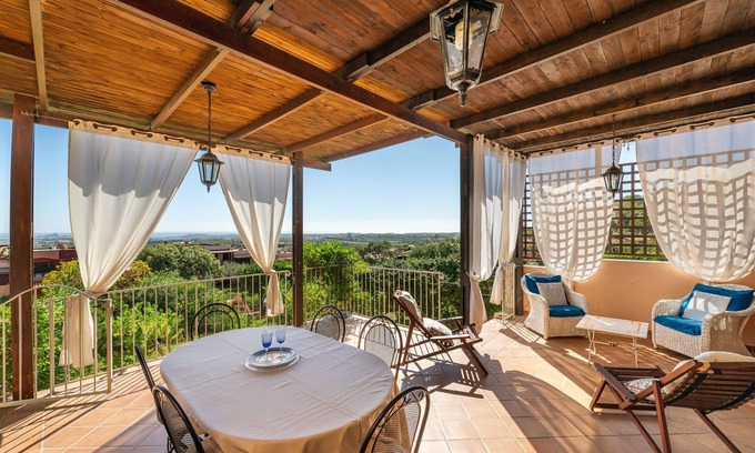 Is Molas House | Holiday Home 'Iris 8 Is Molas Golf Resort' with Sea View, Private Terrace and Wi-Fi