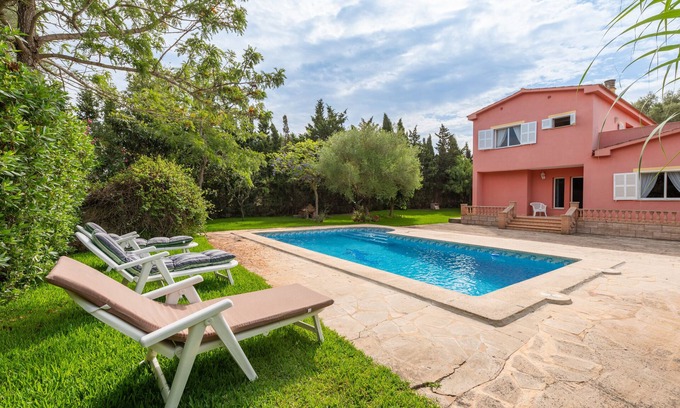 l'Aranjassa House | Holiday Home 'Luna Azul' with Private Pool, Private Terrace and Wi-Fi