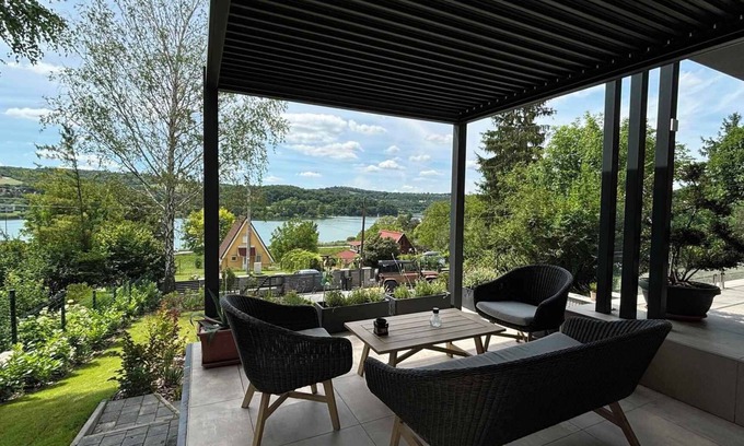 Orfu House | Holiday home with whirlpool, sauna and private jetty