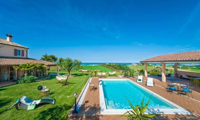 San Costanzo House | Holiday house San Costanzo for 1 - 12 persons with 6 bedrooms - Multistorey holiday home/maisonette