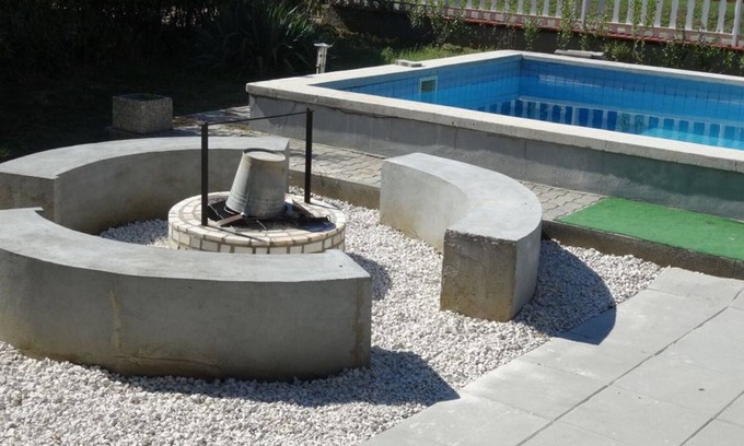Balatonszarszo House | Holiday house with pool, house 1 with pool Basic price up to 5 pers. Occupancy.