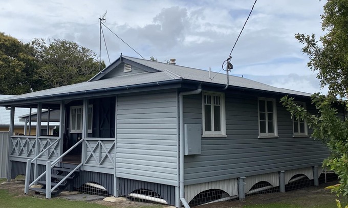 Tin Can Bay House | Holiday house with inground pool and walk to the Esplanade