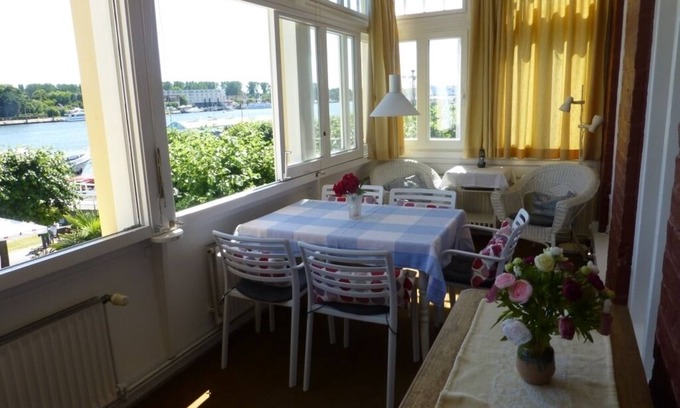 Travemuende Apartment | Holidaying like Buddenbrooks - 180 ° Baltic Sea and Trave panorama