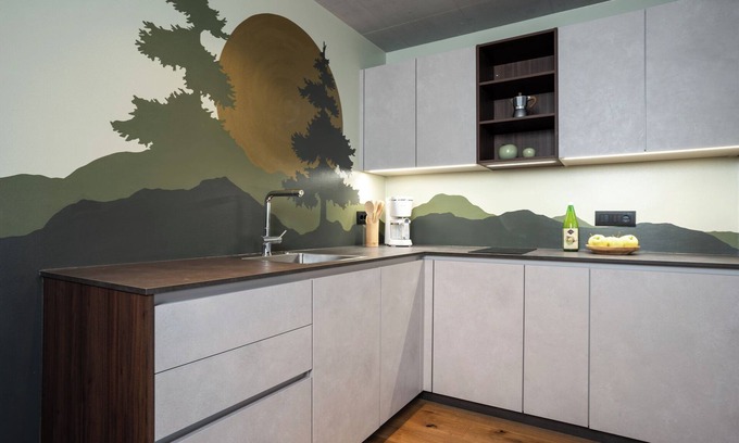 Naz Sciaves Apartment | Holidays on the farm - apartment "GITSCH" with two bathrooms and private sauna