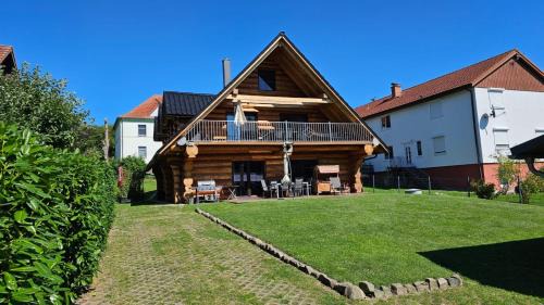 Usedom Apartment | Holzhaus Usedom mit moderner Ausstattung SAUNA und Kamin