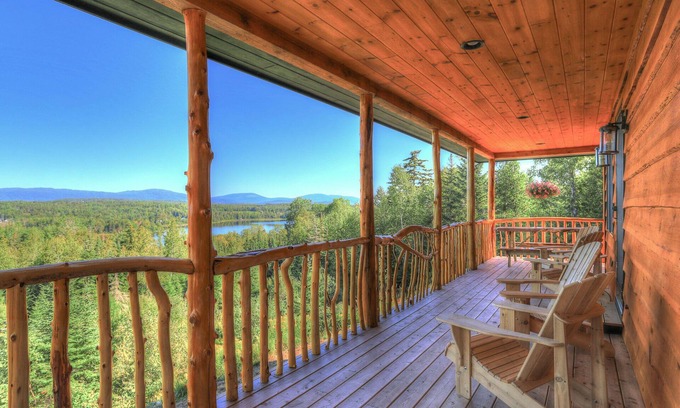 Rangeley House | Home Away From Home - New construction with great views of the village and Haley Pond